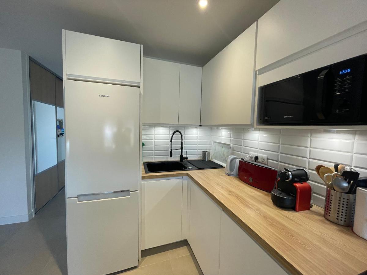 Appartement rénové vue mer avec garage Cagnes-sur-Mer Exterior foto