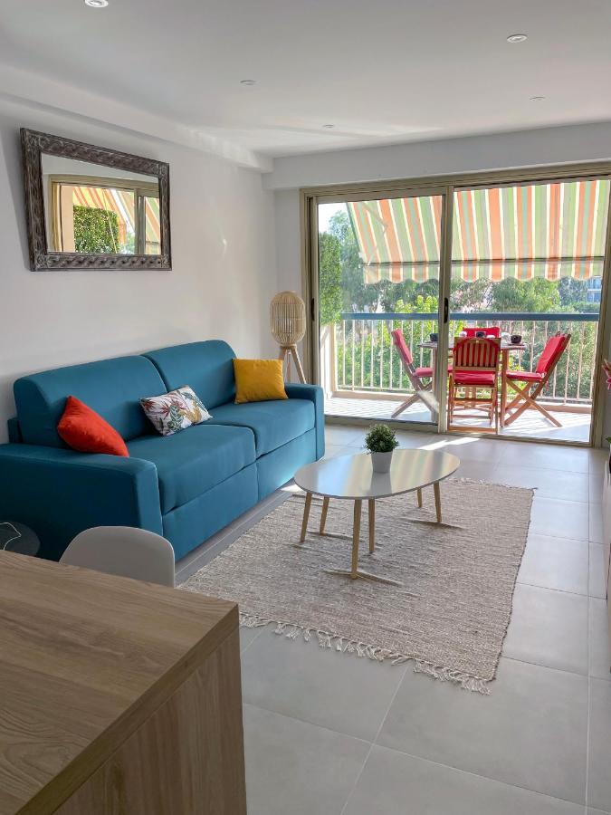 Appartement rénové vue mer avec garage Cagnes-sur-Mer Exterior foto
